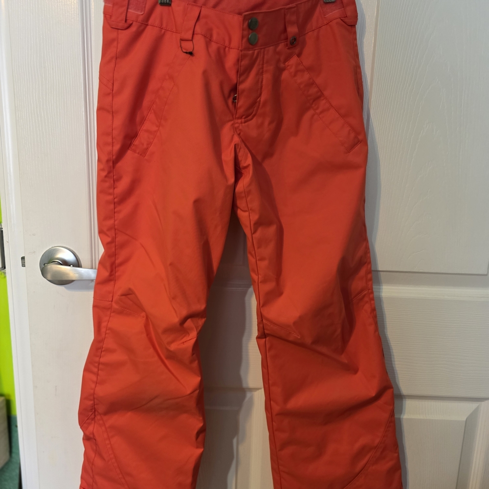 Burton Kids sweetart ski/snowboard pants. grow with me size M